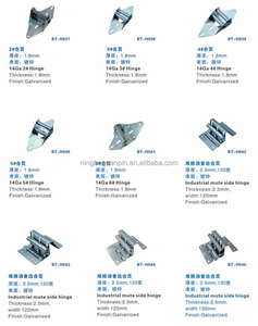 Прочные, по дешевой цене, оцинкованные регулируемые Антикоррозийные бесшумные боковые дверные и оконные аксессуары, петли - Product Image 4