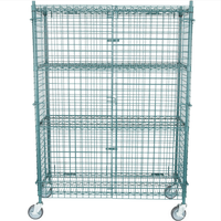 Cage de sécurité avec fil vert, kit parfait pour ranger et transporter l'alcool