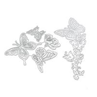 Stencil in metallo stampo personalizzato fustellato e goffrato per carta di carta scrapbooking fai-da-te