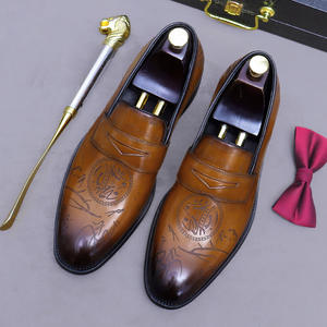 Fashionable men's genuine leather <b>shoes</b>, high-quality business <b>shoes</b>, men's formal wear - Product Image 2