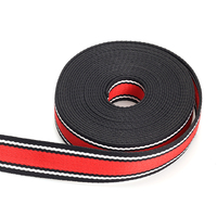 Collier pour chien en sangle jacquard personnalisée en polyester/coton sergé avec design écologique, vente en gros, nouveau modèle