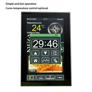 Горячая распродажа высокое качество 7-дюймовый сенсорный экран термометр настраиваемый роторная печь кухонное оборудование OEM сделано пластиковый испанский - Product Image 4