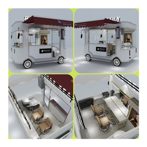 Nouveauté 2025 Vente d'Usine Meilleure Vente Salon de Coiffure et Barbier Électrique Mobile Camion Fourgon Remorque Boutique - Product Image 5