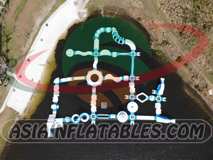 Certifié TUV Gonflable pour Aqua Park Games Flottant Water Obstacle Course Fabricant - Product Image 3