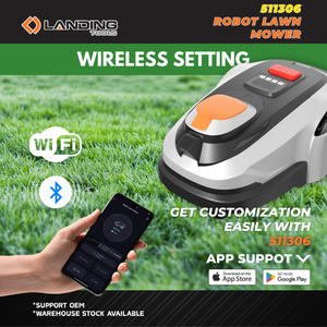Tondeuse robot RTK 511306 avec limiteur virtuel sans fil, cartographie intelligente et contrôle par application pour grands jardins et cours - Product Image 2