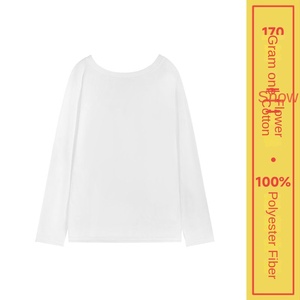 Fabricants de vêtements personnalisé nouvelle mode d'été 170g hors épaule sans manches protection solaire à manches longues T-shirt pour femmes - Product Image 3