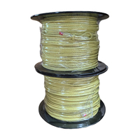 LANXIN Ligne de cerf-volant tressée sur mesure en aramide à 8 brins, 100lb-2000lb, haute résistance, faible élasticité, ignifuge, résistante à la chaleur