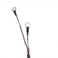 SHANWEI Kabel Harness Elektronik Kustom JST VH3.96 4-Pin 2-Core Konektor Terminal O-Ring Berisolasi PVC Panjang 150mm