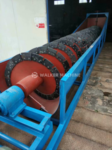 عملية استرداد رمل السيليكا 100TPH ، غسالة رمال حلزونية مزدوجة - Product Image 3