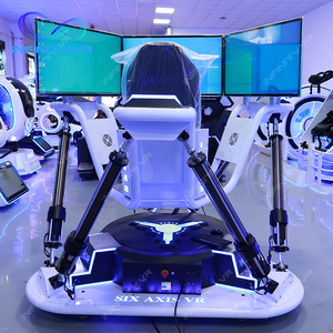 6 Dof 3 pantallas máquina de juego de carreras simulador una plataforma de asiento conducción Arcade carrera coche juego máquina simulador diversión - Product Image 6