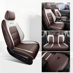 Fundas de Asiento de Cuero Napa de Lujo COBRA para <span class=keywords><strong>CRV</strong></span>, Juego Completo de 5 Piezas para Todas las Estaciones, Modelo <span class=keywords><strong>2023</strong></span> - Product Image 6