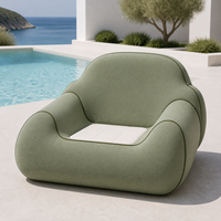 Chaise longue gonflable de piscine en tissu PVC de qualité supérieure, radeau aquatique pour adultes, plage d'été, piscine