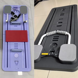 Ensemble de planche de Pilates pliable multifonction 6 en 1 avec minuteur, équipement de Pilates, rouleau d'exercices abdominaux pour la maison - Product Image 5