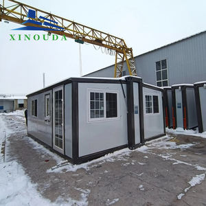 Casa de doble ala ignífuga FUERA DE LA RED | Fuente de alimentación solar + sistema de rociadores automáticos | Especial para estaciones de investigación polares - Product Image 1