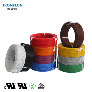สายไฟทนความร้อนสูงสำหรับเชื่อมต่อรถยนต์ สายไฟอัตโนมัติ UL10064 สายทองแดงบางหุ้มฉนวน FEP ป้องกันเปลวไฟ สำหรับงานอิเล็กทรอนิกส์ - Product Image 1