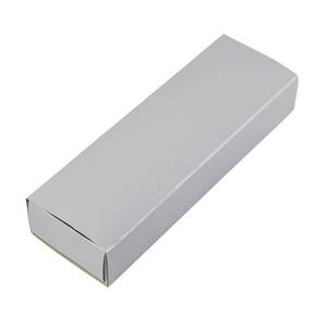 Boîte en carton couleur argent, stylo non inclus, conteneur de stockage pour supports papier - Product Image 2