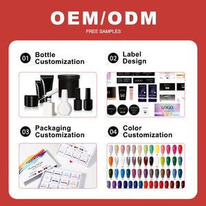 Extensión de <span class=keywords><strong>uñas</strong></span> de gel de larga duración de alta calidad 31 colores PolyGels Nail <span class=keywords><strong>Set</strong></span> 30ml tubo OEM Etiqueta Privada - Product Image 5