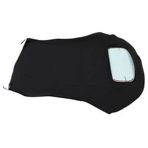 Capote souple neuve pour Beetle Cabriolet avec fenêtre en verre homologuée DOT pour Volkswagen 2003-2010 Noir 10-05-BEE-055 VW-440-3V - Product Image 6