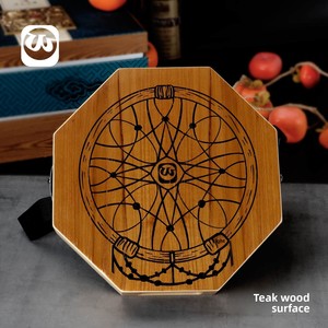 Waltert Kahong W-01 - Bongó Octagonal Portátil de Madera de Teca con <span class=keywords><strong>Caja</strong></span> de Transporte - Product Image 2