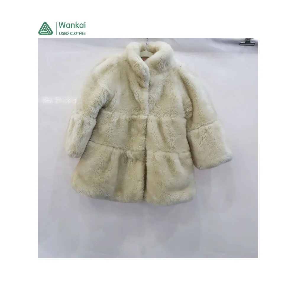 CwanCkai 2023 murah dipilih ketat digunakan pakaian musim dingin untuk anak-anak, paling populer Ukay Ukay Bales anak-anak digunakan mantel bulu