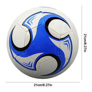 Balón de Fútbol Profesional Cosido a Máquina, Tamaño 5, Impermeable, Exterior de PVC, para Deportes al Aire Libre - Product Image 4