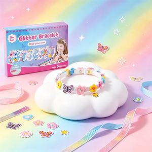 Kids Boutique <b>Headband</b> Craft Kit DIY Hair Bows Pins Ribbons Gems Hearts Stars Holiday Gift Retail Supply Bulk Box - Product Image 1