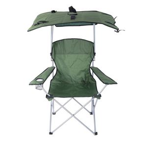 QM High Quality Lightweight Foldable Chair for Picnic Fishing Beach Camping with <b>Canopy</b> <b>Sunshade</b> Wholesale - Product Image 2