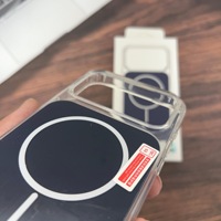 Étui magnétique transparent à chargement sans fil pour iPhone 18, 18 Pro, 18 Pro Max, coque arrière antichoc avec boîte, directement de l'usine