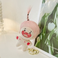 Boneka Gantungan Kunci Plushie Custom 12cm, Boneka Plush Kpop Idol Korea, Produk Periferal, Pembuat Custom