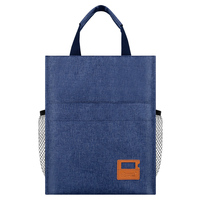 Sac de voyage professionnel unisexe, sacoche souple imperméable pour documents, idéal pour le bureau, sac d'école pour hommes et étudiants