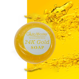 Savon de beauté pour le visage ou <span class=keywords><strong>la</strong></span> douche Gluta Master Terminal White Secret, blanchissant <span class=keywords><strong>la</strong></span> peau, idéal pour une peau éclatante, savon à l'or 24 carats - Product Image 3