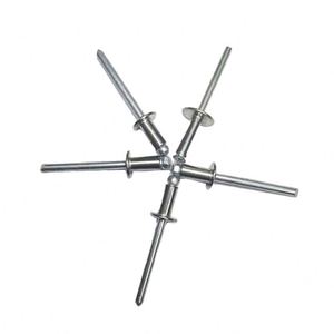 SAITONG ST-0107 Rivets aveugles en fer zingué à tête fraisée de haute précision, anticorrosion, à pose apparente, norme ISO - Product Image 1