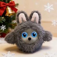 Robot Inteligente de Peluche con Pantalla LCD y Ojos, Recargable, Relleno de Plástico Ultrasuave, Juguete de IA para Contar Cuentos, Regalo de Navidad