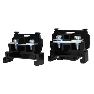 Tbr-10a <b>Copper</b> Rail Terminal Block 10a Din Rail Mounted With M3 <b>Screw</b> For 0.75-1.5mm Wire - Product Image 2