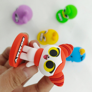 Figuras 3D Personalizadas de PVC Ecológico y Goma Suave, Muñecos de Personajes de Dibujos Animados, Llaveros Promocionales Personalizables Decorativos - Product Image 3