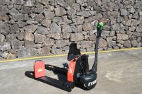 Transpaleta Eléctrica HELI de 1.5t y 2t, Carretilla Hidráulica con Batería de Litio, Transpaleta Eléctrica Manual