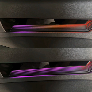 Éclairage d'ambiance LED de précision pour voiture, bande de fibres optiques acryliques Symphony pour Honda Civic/Integra 2022-2025, amélioration de l'intérieur - Product Image 4