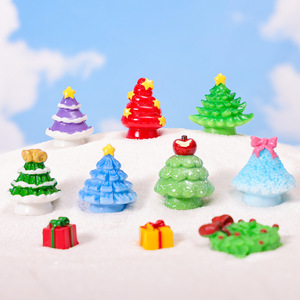 Décorations pour sapin de Noël, ornements artisanaux en résine DIY, petits accessoires, jouets tendance en résine - Product Image 3