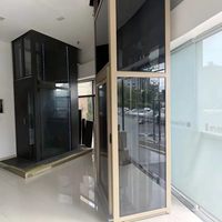 Fabrika Çıkışlı Alüminyum Profil Çift Vidalı Sistem 3 Katlı 400kg Kapasiteli Ev Asansörü Lüks Konutlar İçin Villa Asansörü