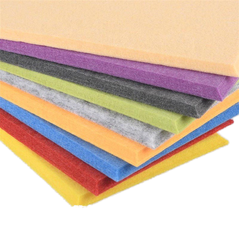 9mm Colorful Non-Woven Fabric Display Sound-Absorbing Felt Board Kindergarten Wall Stickers for Cultural Acoustic Panels