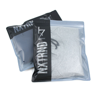 Sac Ziplock Translucide Givré UniOne pour T-shirts, Sous-vêtements et Vêtements – Emballage Personnalisé avec LOGO – Sac Ziplock Mat pour Vêtements