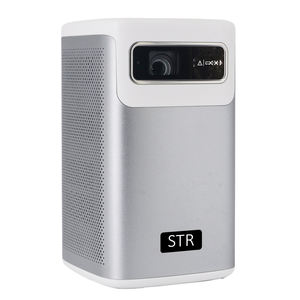 Proyector Dlp portátil para cine en casa inteligente, fabricante para exteriores, Android <span class=keywords><strong>Tv</strong></span>, mini batería recargable, proyector para ver vídeos y películas - Product Image 4