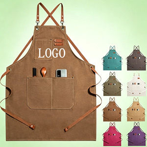 Grembiule da Salone Regolabile Facile da Indossare con Tasche Multifunzione, Vari Colori, Logo Personalizzato, per Trattamenti Sopracciglia, Ciglia, Pasticceria, Salone per Animali - Product Image 2
