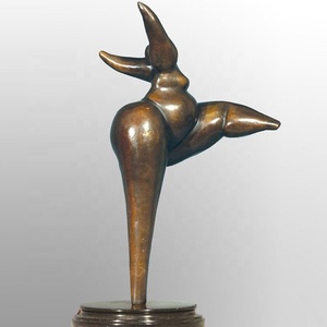Vida elegante tamaño desnudo que bronce gordo dama escultura estatua en venta - Product Image 5