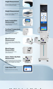 Balance de hauteur et de poids à ultrasons, appareil multifonctionnel de contrôle de la santé - Product Image 6