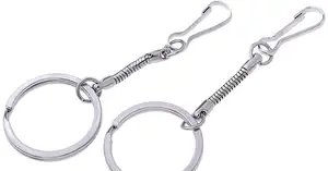 Metal Carabiner Clip Keyring Keychain Key Ring Chain Holder