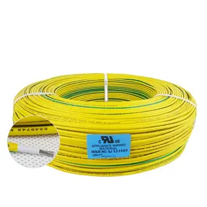 PVC電線UL1672 16awg 18awg 20awg 22awg赤/青/黒/黄/ピンク/白/茶色