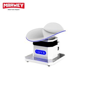 Marwey Salle de jeux VR de haute qualité, cinéma 9D, arcade, sièges individuels, simulateur de jeu de ski, toboggan VR, réalité virtuelle 9D - Product Image 1