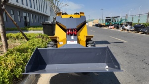 2026 Minicargadora para jardinería, máquina de corte de césped y excavación, equipo de ingeniería para paisajismo, 4x4, componentes Hengli, 1 año - Product Image 2