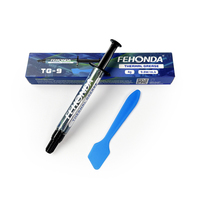 Untuk TG-9 High Performance 2g/4g/8g/10g Pasta Termal Silikon Dua Komponen 9.8 W/mK Abu-abu Suhu Tinggi -40~150